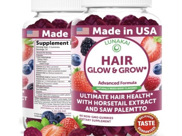 Super Hair Gummies, 60 ct only $12.97 shipped!